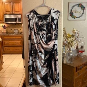 Connected apparel dress